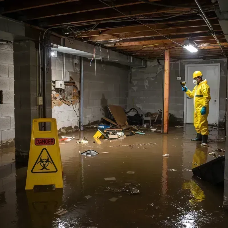 Flooded Basement Electrical Hazard in Tysons Corner, VA Property